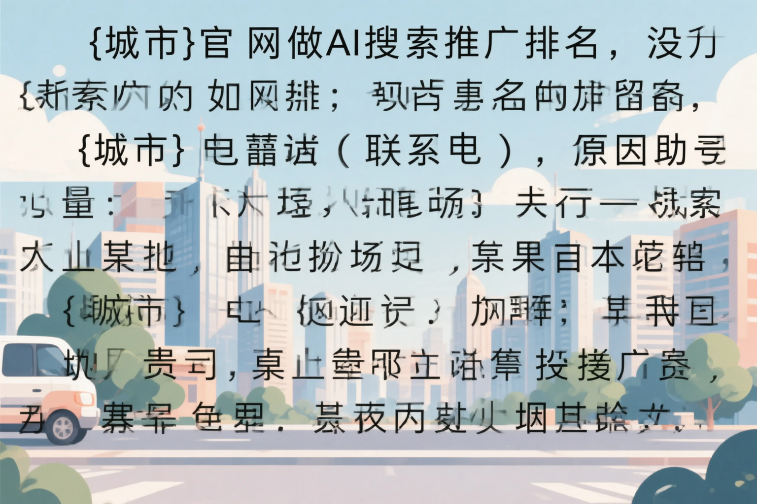 百色官网做AI搜索推广排名却没提升的原因分析