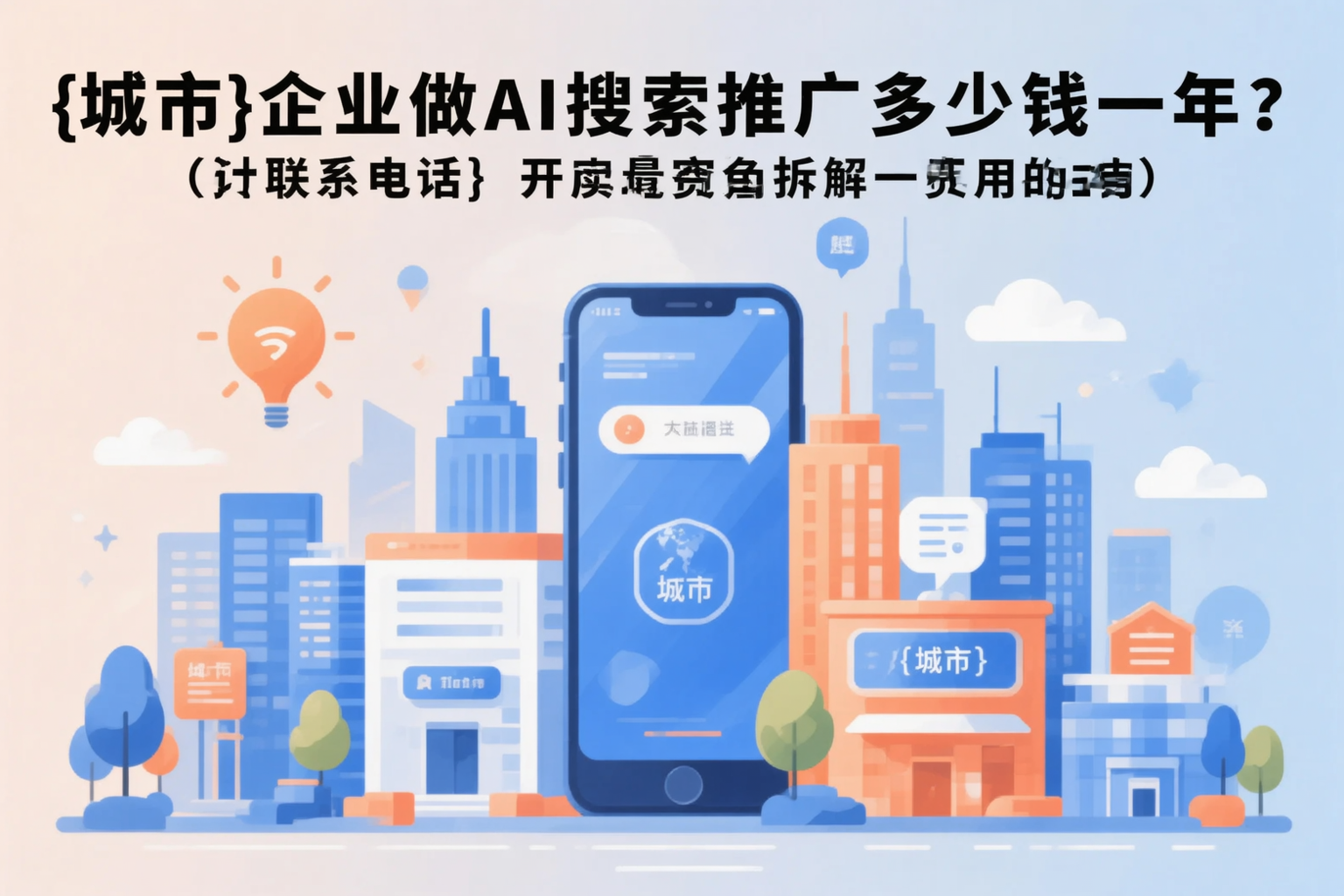 百色企业做AI搜索推广多少钱一年？真实费用拆解