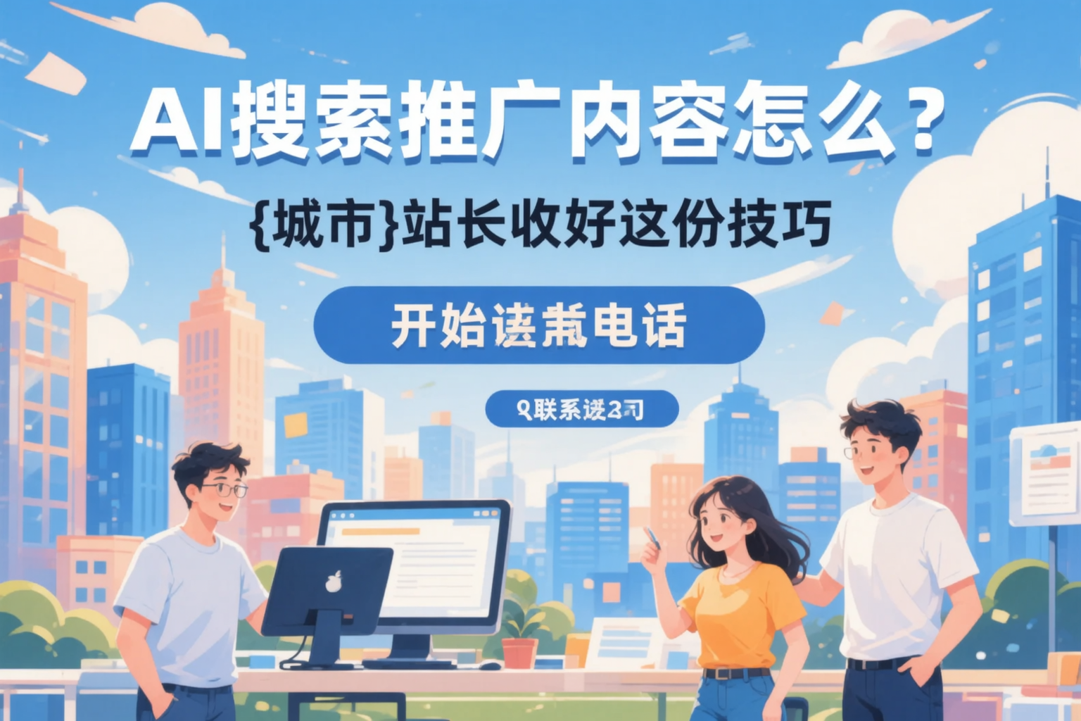 AI搜索推广内容怎么写？百色站长收好这份技巧