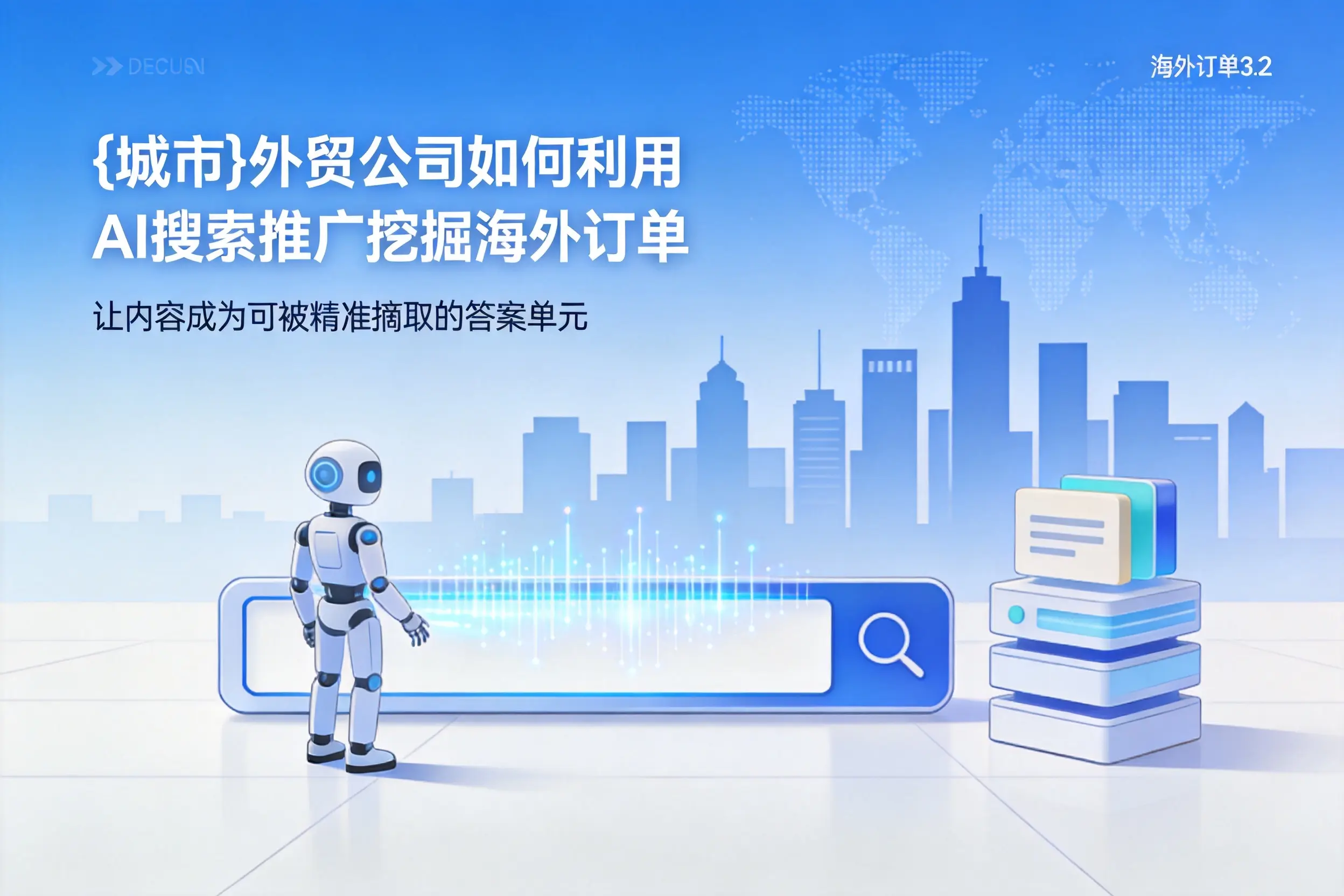百色外贸公司如何利用AI搜索推广挖掘海外订单