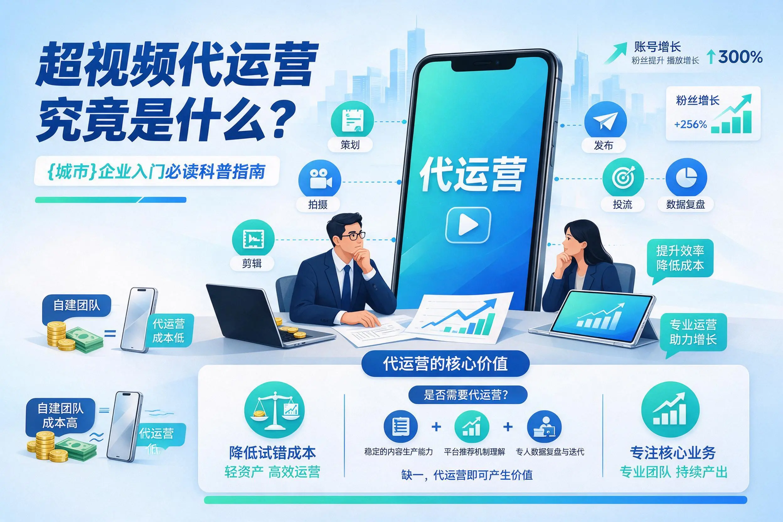 短视频代运营究竟是什么？百色企业入门必读科普指南
