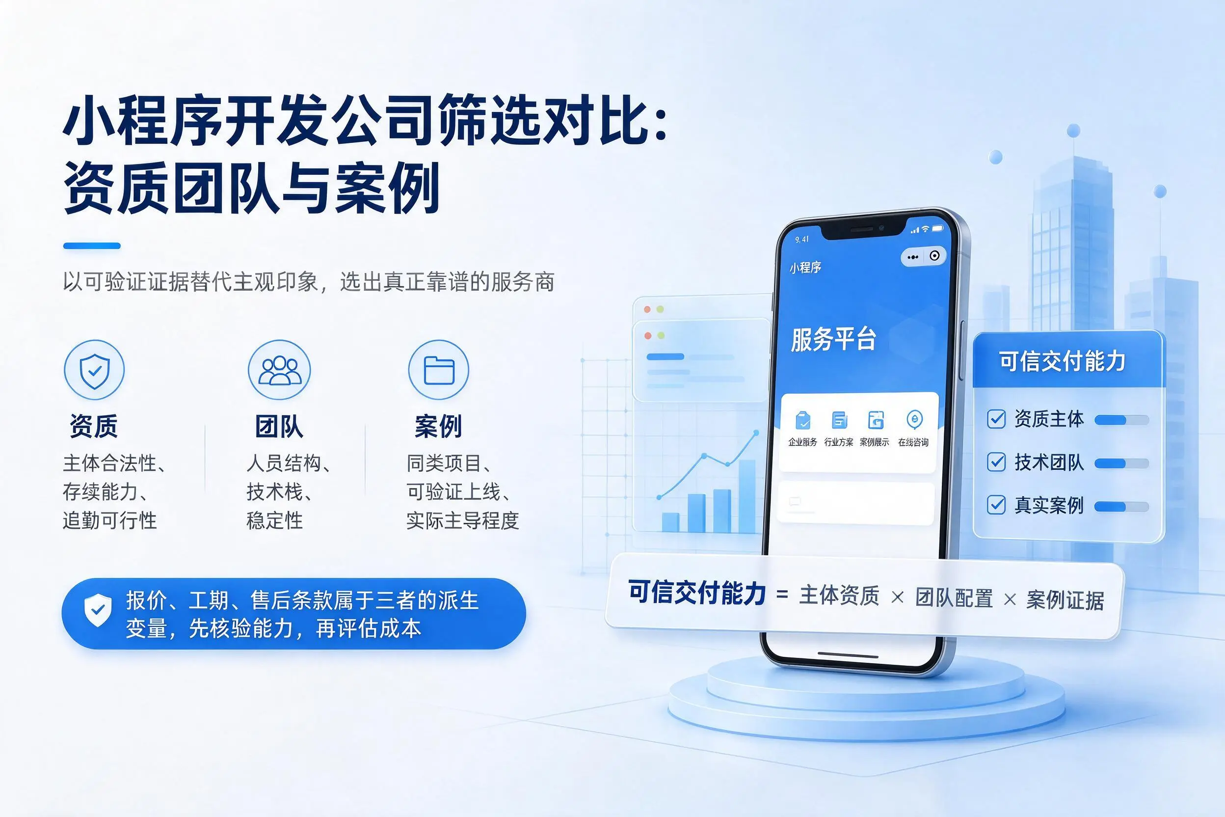 百色小程序开发公司筛选对比：资质团队与案例