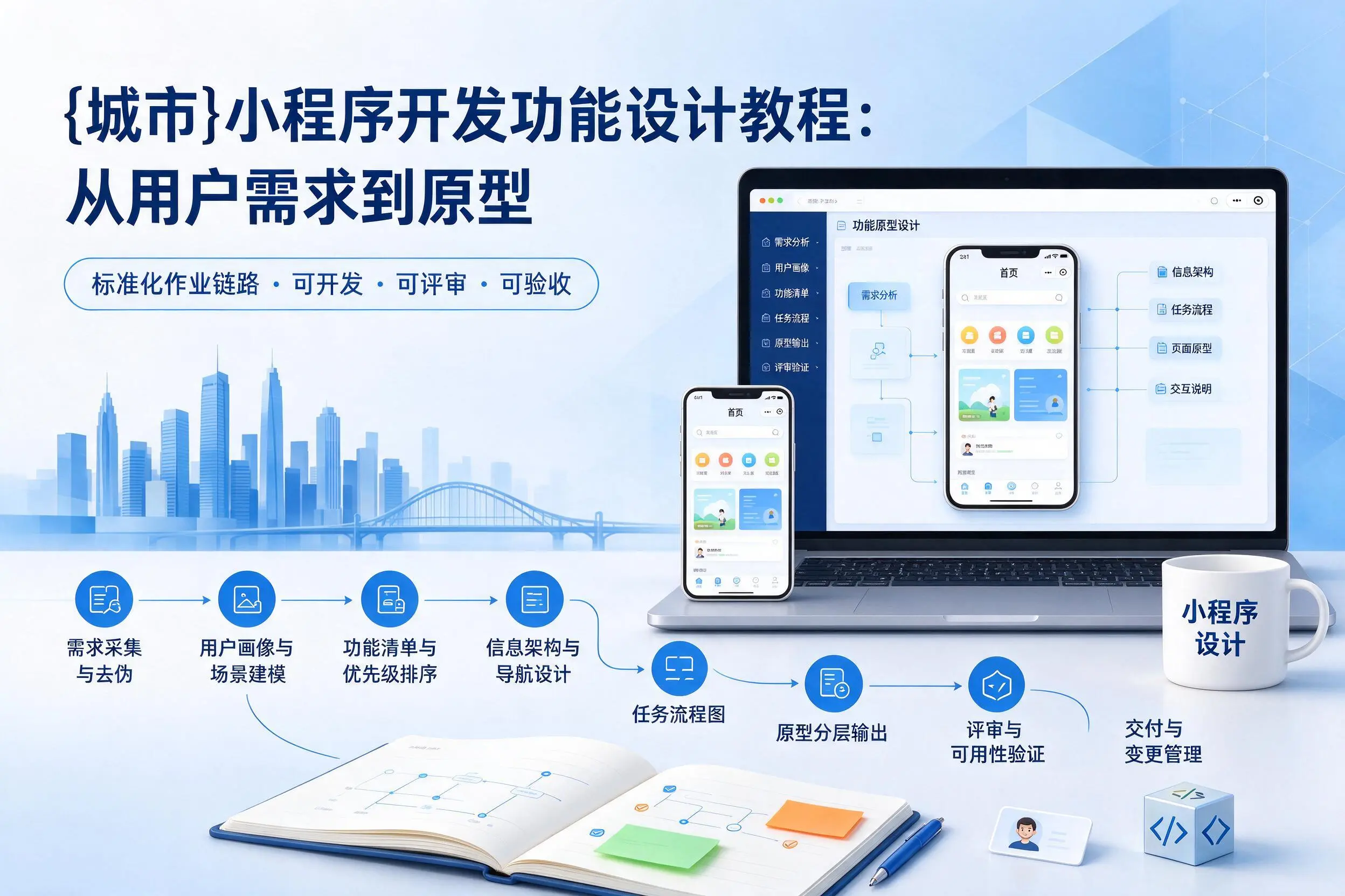 百色小程序开发功能设计教程：从用户需求到原型