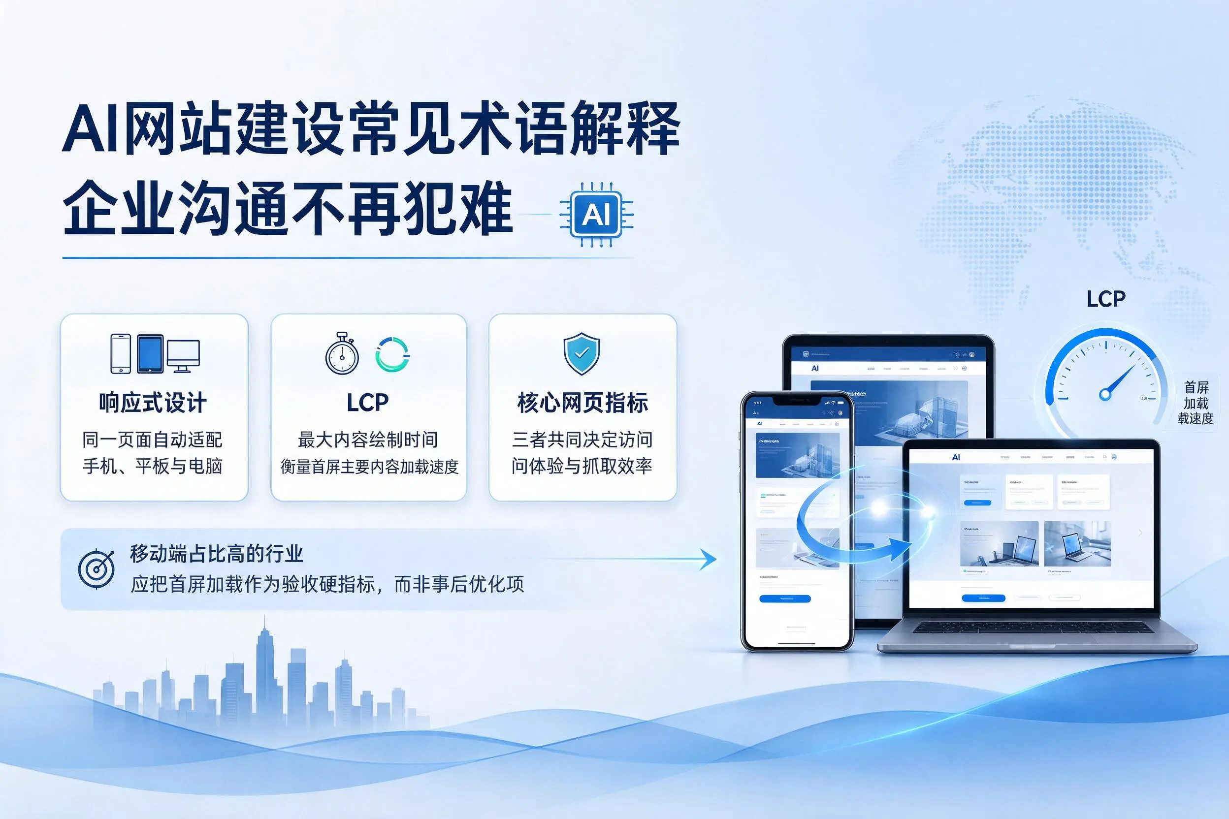 AI网站建设常见术语解释,百色企业沟通不再犯难