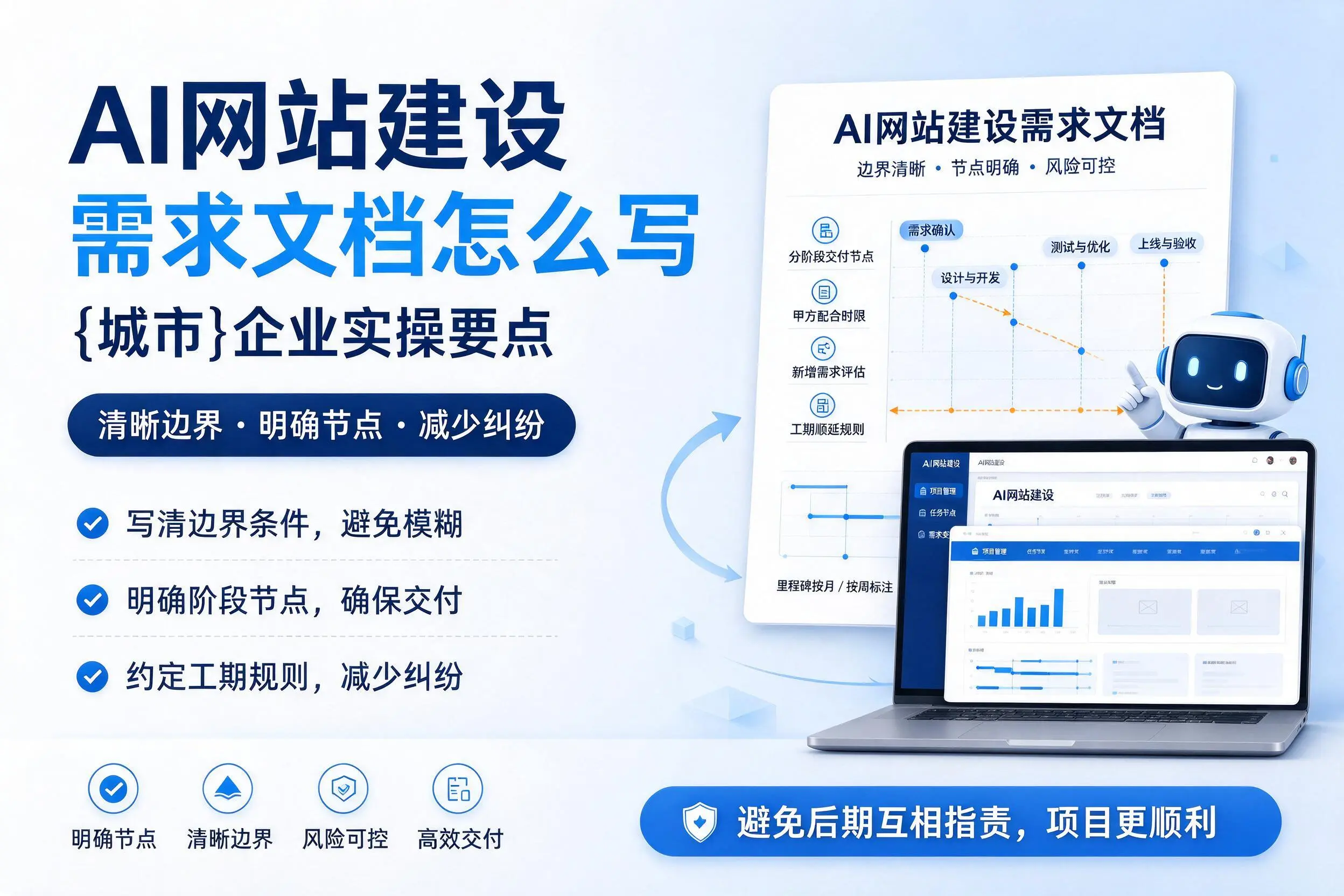 AI网站建设需求文档怎么写,百色企业实操要点